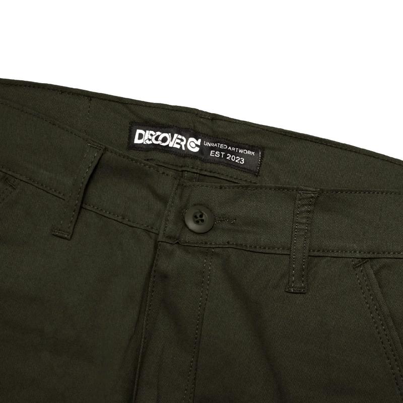 Celana Chinos Pria - Celana Panjang Chinos - Celana Chinos Twill Premium Dewasa Hitam Slimfit Casual 6