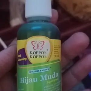 PEWARNA HIJAU MUDA (30ml) KOEPOE-KOEPOE