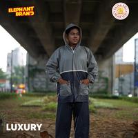 Gambar Elephant Brand Jas Hujan Jaket Celana - Luxury - Jas Hujan Pria dan Wanita - Biru Tua-Silver dari elephantbrand.id Kab. Karanganyar 2 Tokopedia