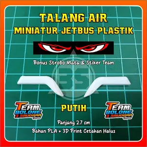 Talang Air Miniatur Bus Plastik RKC