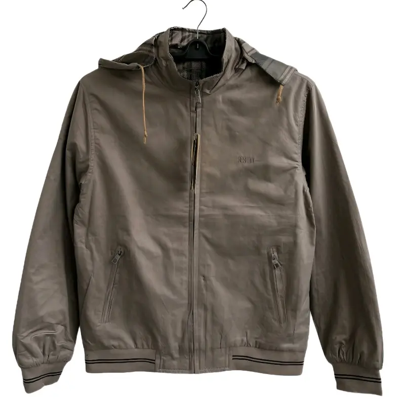 jaket import / jaket pria dewasa / jaket pria katun import / jaket katun pria terbaru 2023 Katun Musim dingin Polos Motif Lembut Kain Hijau Coklat Tebal Panjang Zipper Nyaman Abu Muda Keren Casual Kancing Cowok Kerja Distro Baju 5
