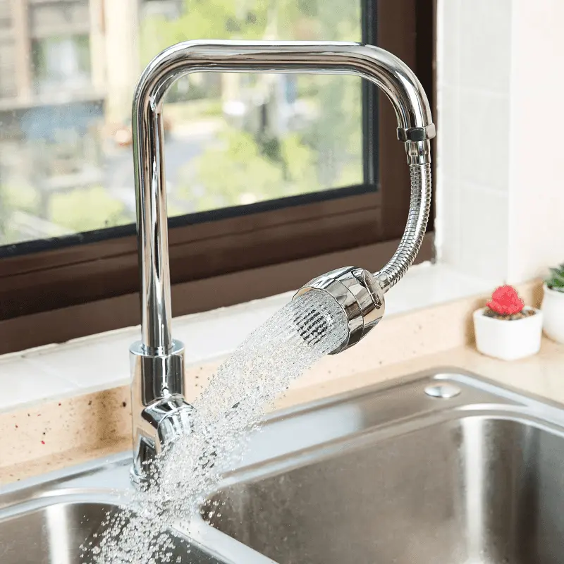 Vòi Tăng Áp Nhà Bếp, Thông Dụng, Chống Bắn Nước, Xoay Thông Dụng Đầu Vòi Hoa Sen Bong Bóng Mở Rộng, Tiết Kiệm Nước Gia Dụng 2