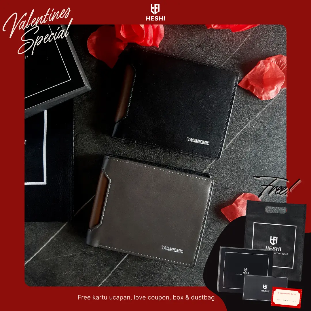 Dompet kulit pria modern - WT09