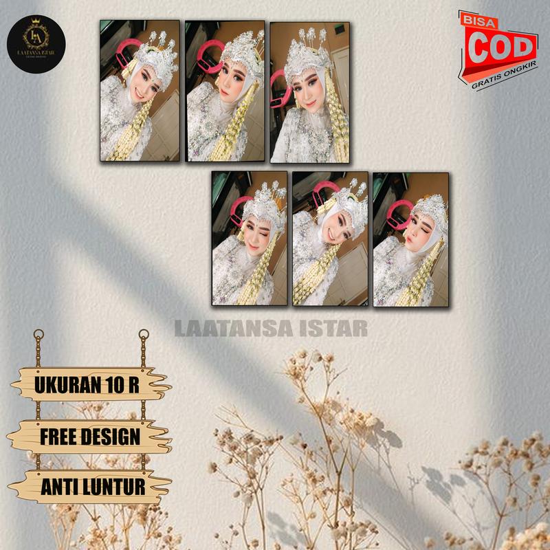 Cetak Foto Ukuran 20x30 dengan Bingkai - Isi 3pcs Kertas 3