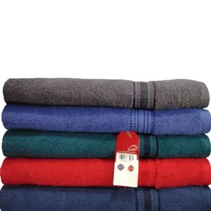 Merah Putih Handuk Ukuran 50 x 100 CM New Colour 100% Katun Sangat Menyerap