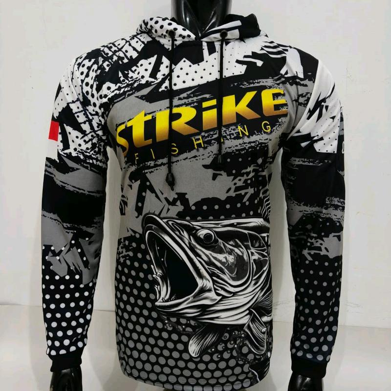 Baju Jersey mancing Strike fishing 3