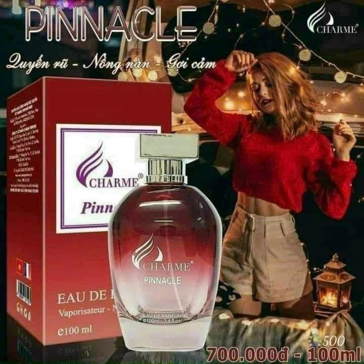 NƯỚC HOA NỮ CHARME PINACLE 100ML (Tặng chai 10ml mùi ngẫu nhiên) NGỌT NHẸ NHÀNG , QUYẾN RŨ Xịt Thơm Perfume Cosmetic Women 6