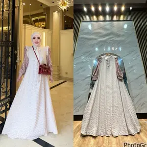 Gamis monogram simple ori by Shellasaukia