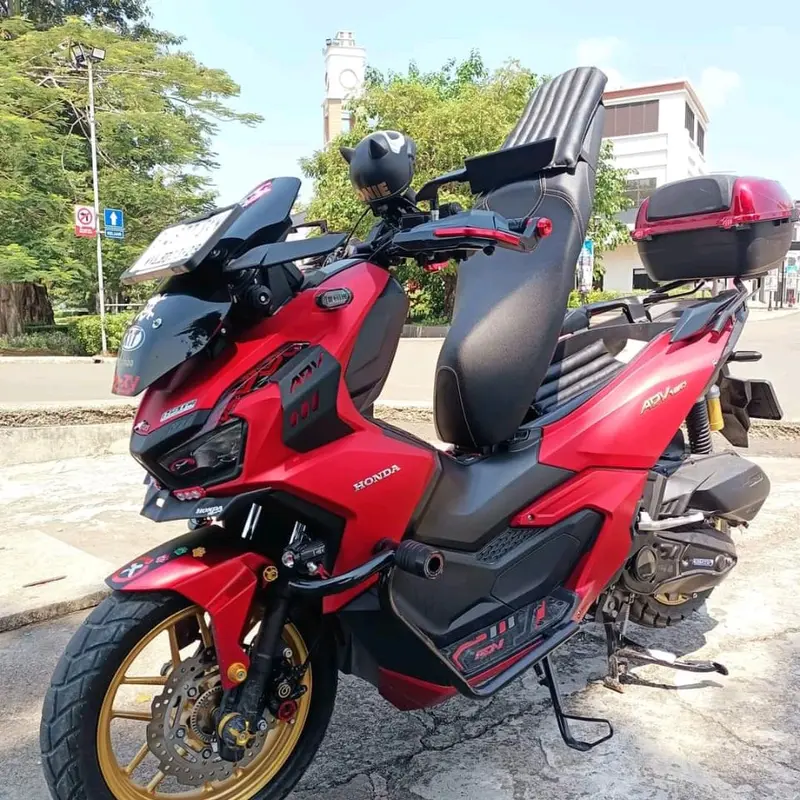 Crashbar Tubular ADV 150/160 Model Terbaru - Honda - Baut, Besi Motorcycle 4