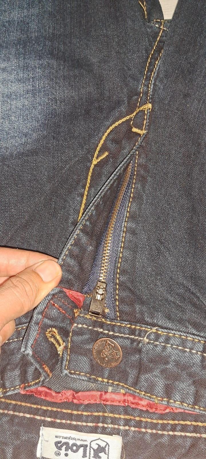 Product Introduction of TERBRU CELANA LOIS PREMIUM, HANYA 2 WARNA ORIGINAL Jeans Biru Nyaman Denim Panjang Cowok Keren Pria Tebal Standar Hitam Distro 6