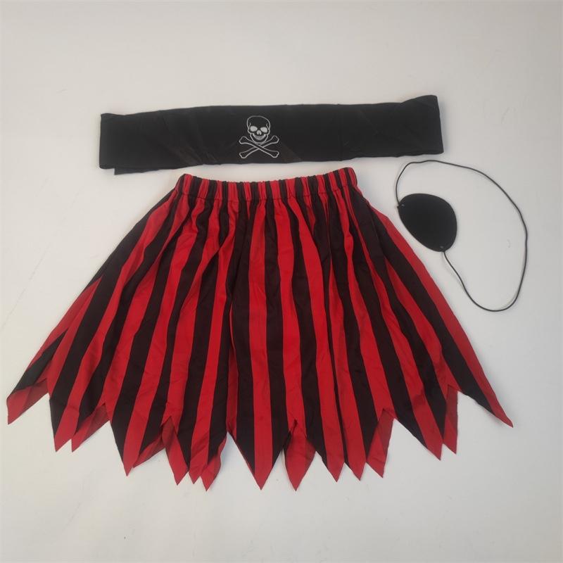 Product Introduction of Trang phục hóa trang cướp biển cho trẻ em Váy cho bé trai Áo khoác cho bé gái Áo sơ mi Halloween cho bé 27