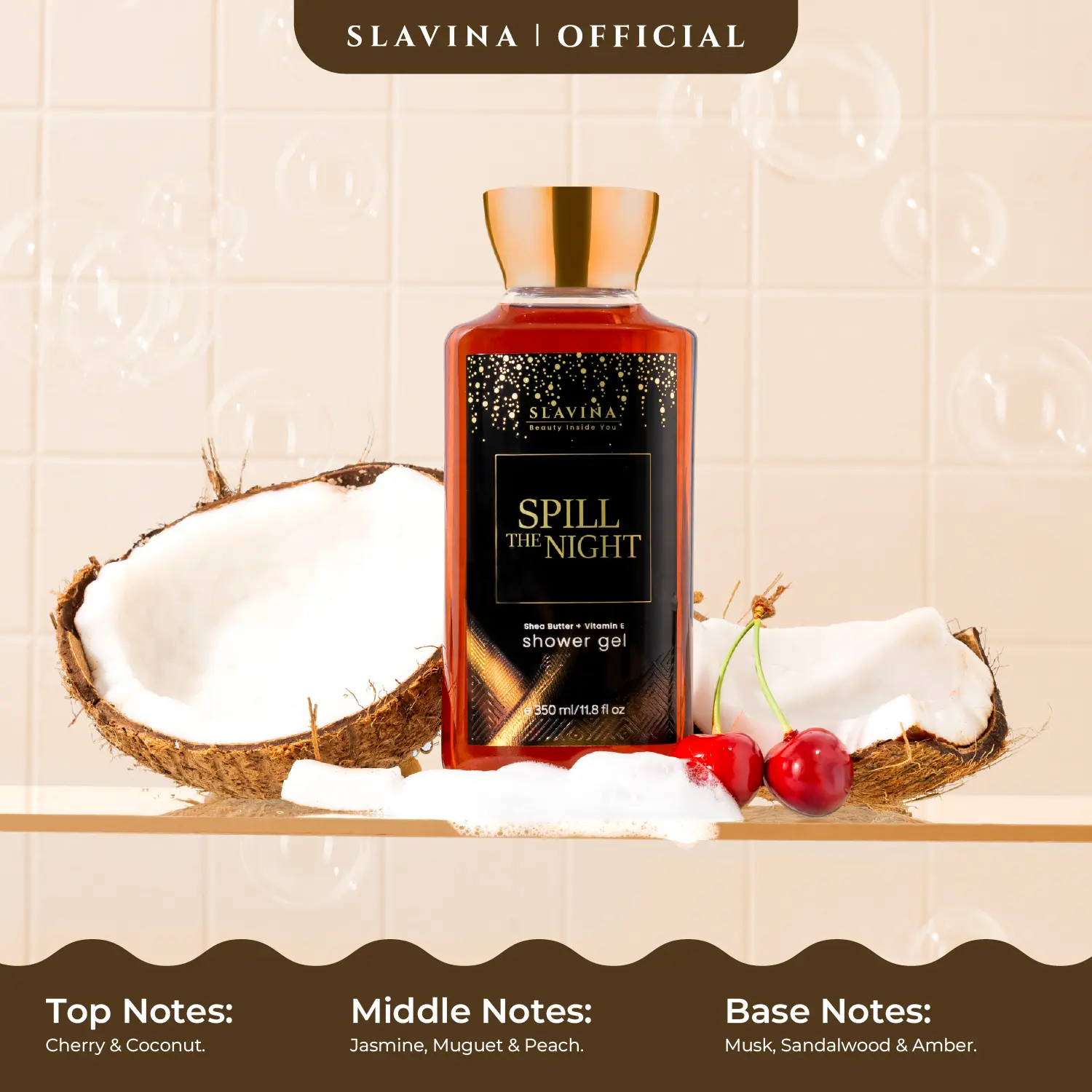 Shower Gel Spill The Night