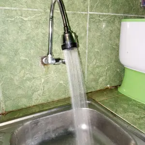 [SAS] Kran Angsa Dapur Fleksibel 2 Mode / Kran Cuci Piring Drat 1/2 inch / Kran Sink Dapur Air Keran Minimalis