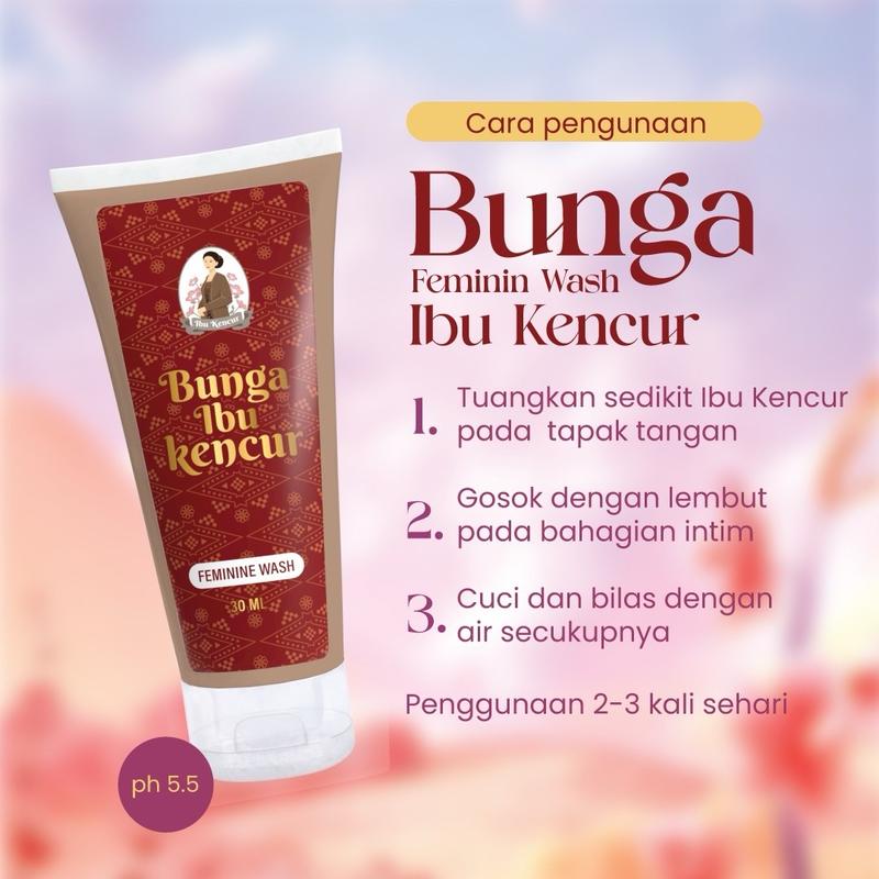 FREE GIFT BUNGA FEMININ WASH 10 ML 2
