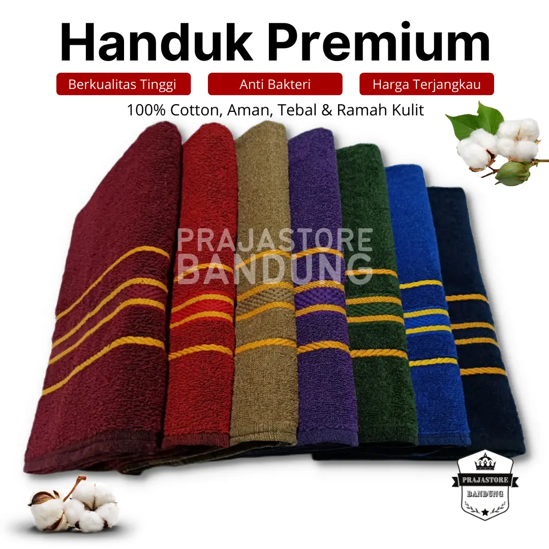 Handuk Mandi Dewasa Jumbo 75x150 Katun Tebal Lembut Daya Serap Tinggi Premium – Maestro