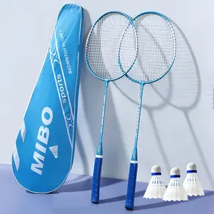[isi 2 pcs] Paket Badminton Raket Bulu Tangkis Free Bag Alat Olahraga bulutangkis