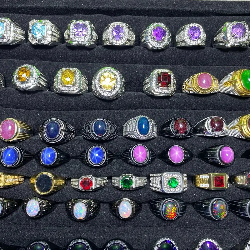 Aksesoris cincin pria khusus co live harga 40-100 0