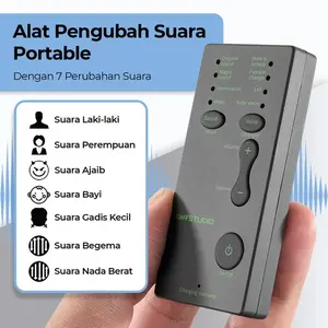 New arrival Alat Pengubah Suara Voice Changer Mini Portable