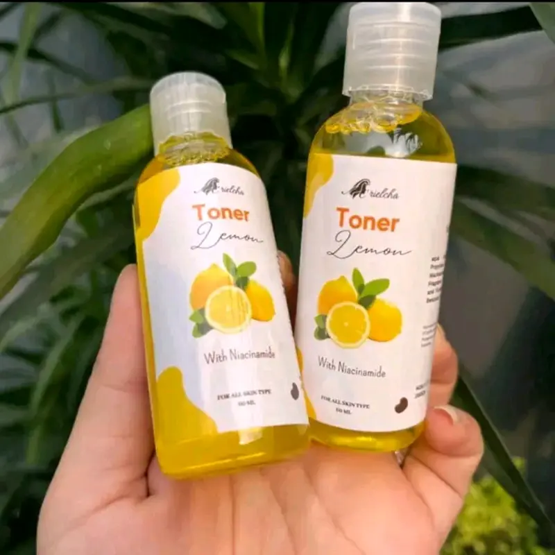BPOM (BELI 2 GRATIS 1) TONER PELICIN EKSTRAK LEMON 60ML TONER GLOWING CERAH Mencerahkan Perawatan Wajah berminyak menenangkan niacinamide 1
