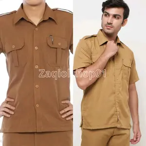 Setelan Seragam Pns Pemda Khaki Tua Khaki Muda Baju Dinas Pns Pria Baju Pemda Seragam Guru Baju Pdh Pegawai Negeri Sipil Pegawai