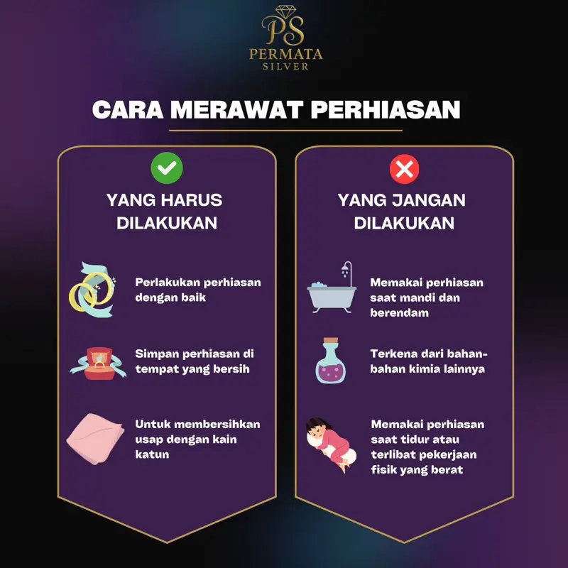 Cincin Permata Putih - Mewah, Elegan & Glamour Cincin Permata Putih - Mewah, Elegan & Glamour