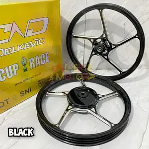 VELG DELKEVIC D55 RING 17 MIO SPORTY VARIO 125 150 NINJA 150 VARIO 160 CBS AEROX 155 OLD NEW VELG RACING DELKEVIC RING 17 PALANG 5 ORIGINAL