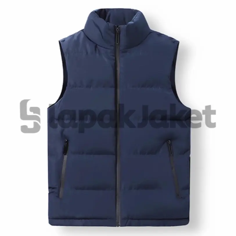 LapakJaket/Rompi Pria Hangat/Rompi Pria Hangat/Rompi Lapangan Casual Navy