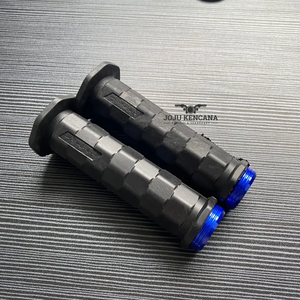 Paket Handgrip Octagon Import Set Jalu Stang Spiral Gepeng Cnc Setir Untuk Semua Motor Universal