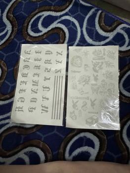 Product Review of TM-Stiker tato temporer semi permanen tahan lama anti air Kode tulisan-01 from E**e S**i 0