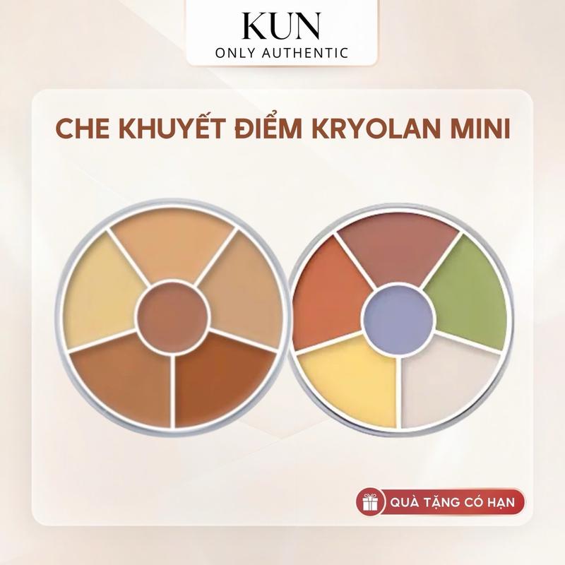 Bảng che khuyết điểm triết Kryolan mini 10g - Chính hãng nhập khẩu - Mỹ Phẩm, Cosmetic Nữ Women
