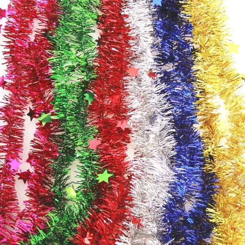Slinger Polos Kecil Diameter 4cm Dekorasi Tinsel Pesta Ulang Tahun 3