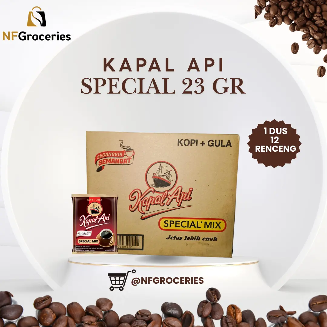 [NFG - 4.4 PAYDAY] KOPI KAPAL API// ABC // TORABIKA // INDOCAFE // GOOD DAY - 1 BAG/DUS