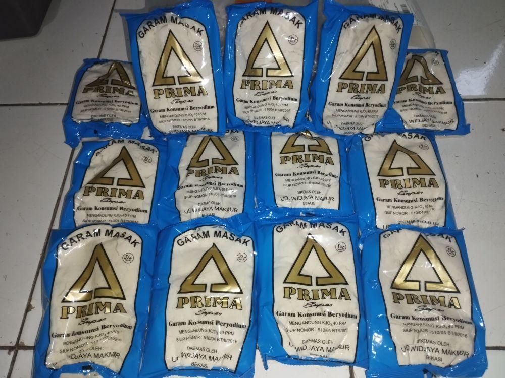Prima Garam Halus Beryodium Cap Prima 250 Gram Garam Masak Berkualitas Tinggi untuk Memasak Prima Garam Halus Beryodium Cap Prima 250 Gram Garam Masak Berkualitas Tinggi untuk Memasak
