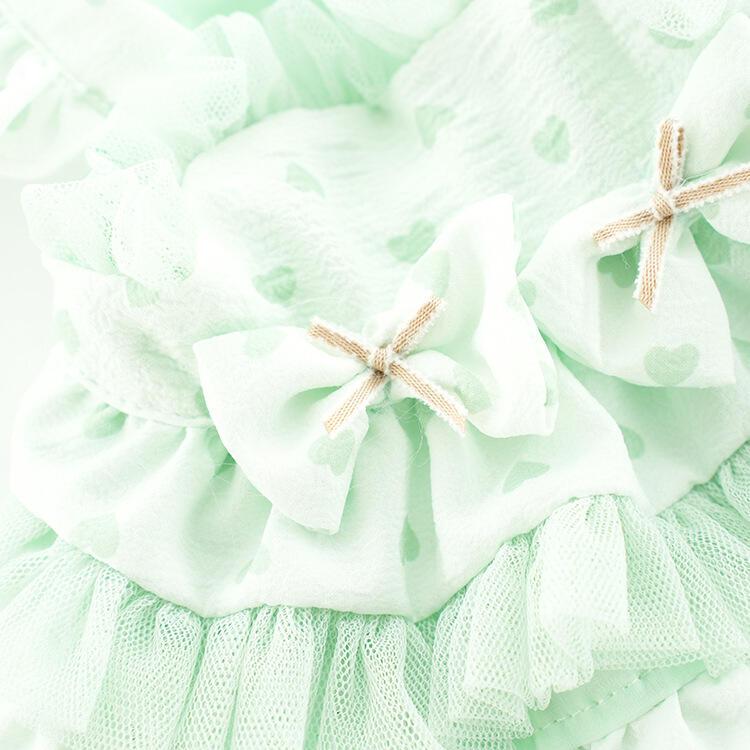 Product Introduction of Quần Áo Cho Chó, Váy Mùa Hè Teddy, Tình Yêu Dễ Thương, Phong Cách Lolita, Làm Bằng Vải Tuyn, Thích Hợp Cho Chó Con, Có Kích Thước XS, S, M, L, XL 13