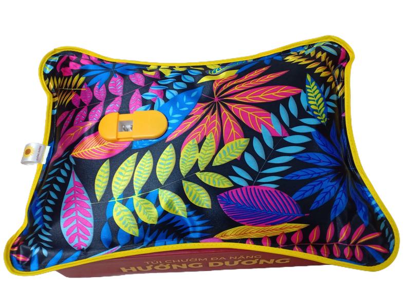 Túi chườm nóng lạnh Hướng Dương cắm điện, sạc nhanh 10p sưởi ấm 6 giờ, chườm nóng giảm đau bụng kinh cho nữ. sưởi ấm xuyên đêm. kèm dây sạc điện