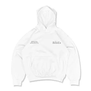 AETN - Hoodie Boxy Starboy Miracles White 350gsm Reflektif | NYALA