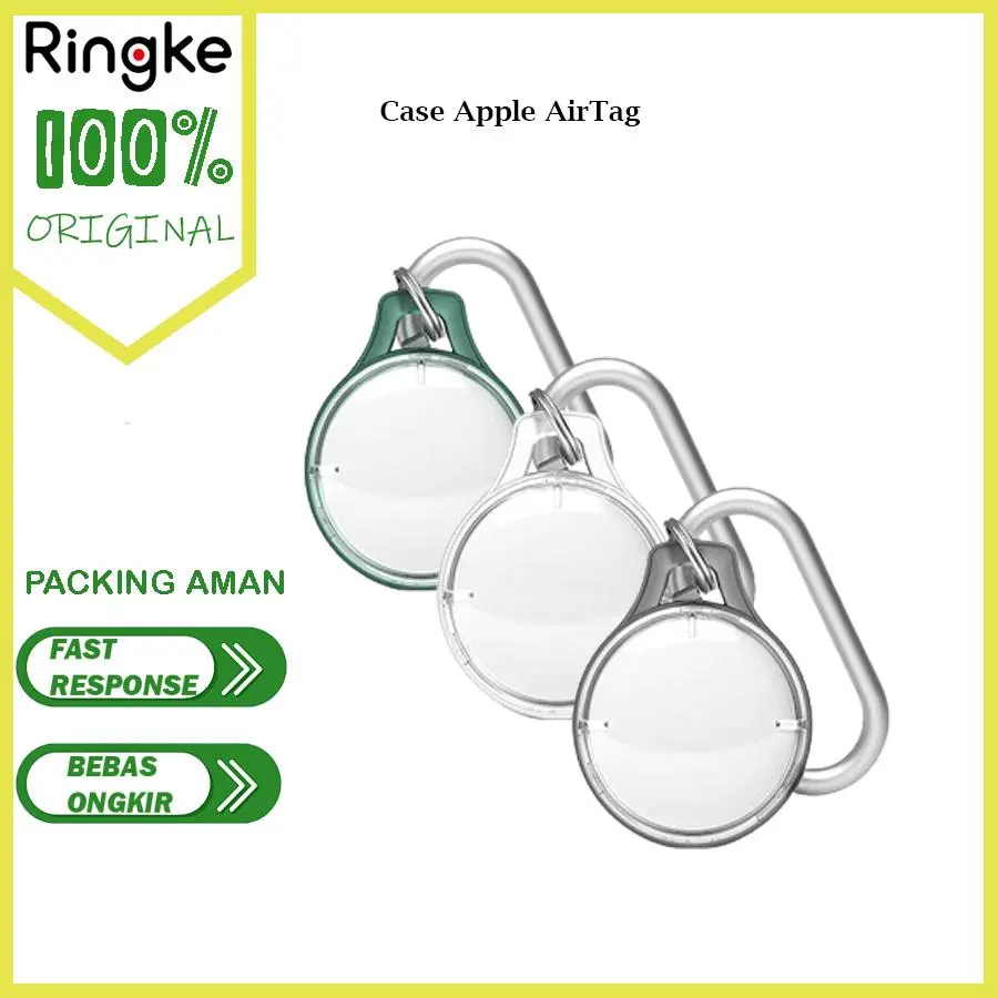 Casing Ringke Slim untuk Apple AirTag - Pelindung Anti Hilang - Aksesoris Case