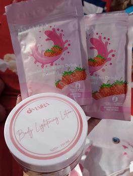 Product Review of Omaira Lightening Lotion with 5% niacinamide + Sunscreen Agent | Membantu Mencerahkan Kulit Tubuh | Membantu melindungi dari paparan sinar UV | Membantu Melembabkan Kulit Tubuh | Membantu menyamarkan Bekas luka (BPOM dan HALAL) from A**a G**♡ 0