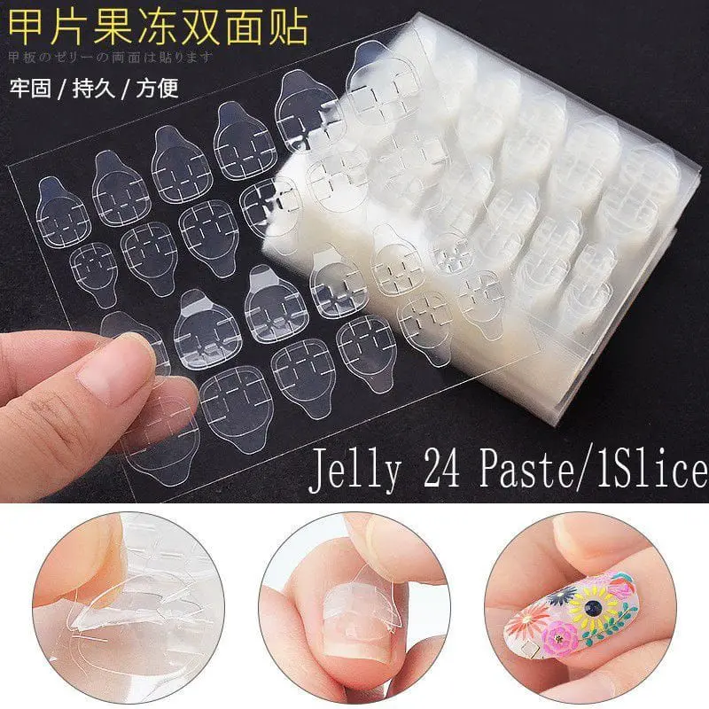 YeseL Lem Kuku Palsu / Jelly White Glue 24pc