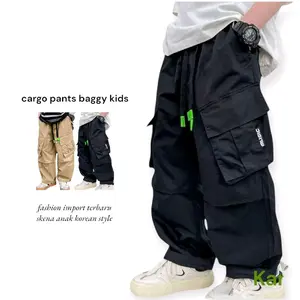 CELANA PANJANG BAGGY PANTS CARGO SKENA ANAK LAKI-LAKI 7-12 TAHUN FASHION IMPORT TERBARU