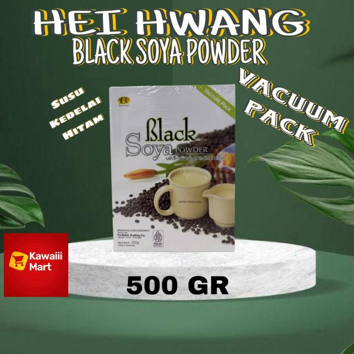 Gambar Hei hwang black soya powder kedelai hitam Milk dari Kawaiii Mart Kab. Tangerang Tokopedia