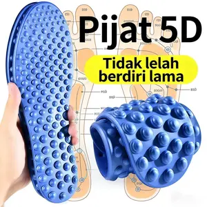 Sol Sepatu Pijat Refleksi Efektif yang banyak direkomendasikan untuk kesehatan kaki. Dapat mengurangi bengkak, pegal dan ketegangan otot, bahan berkualitas tidak mudah patah atau melengkung, awet dipakai dalam jangka panjang.