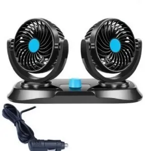 Kipas Mobil 12V 24V Double Fan / Kipas Angin Mobil / Car Fan