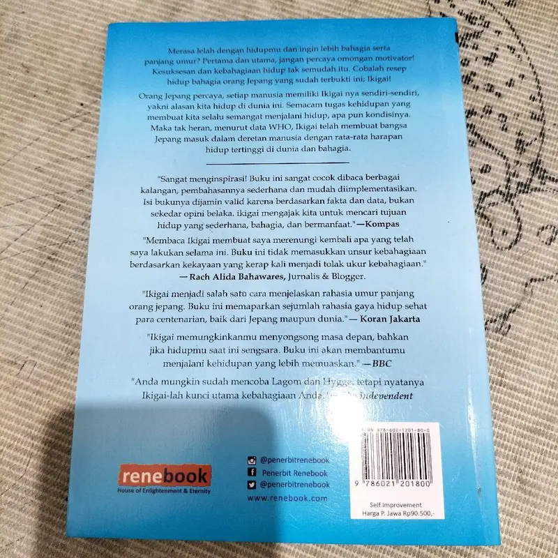 PAKET ISI 5 BUKU / HOW LEADER OF ACT / IKIGAI / CHANGE YOUR HABITS / IS IT BAD OR GOOD HABITS / FILOSOFI TERAS / SURAT YASIN 6