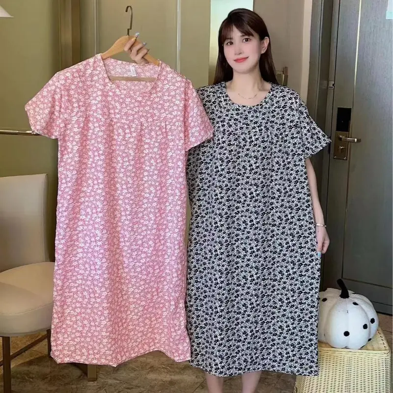 0001 Piyama Daster Bahan Katun Lembut dan Tidak Mudah Kusut Piyama Katun / piyama wanita / Baju Tidur Import / Baju Tidur Murah / Baju Tidur Import 3
