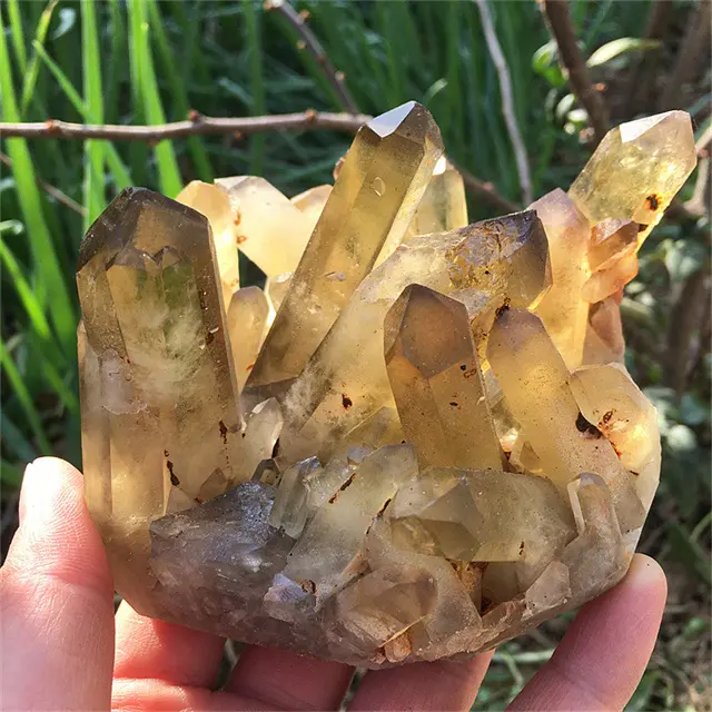 crystal citrine specimen beautiful