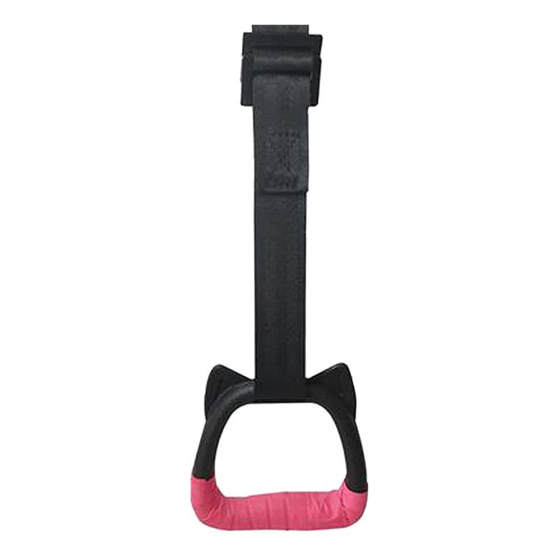 Gymnastics ring belt sling sports strength training equipment pull-up rings fitness children’s aerial trapeze bar pull up gymnastics rings children’s home fitness sling sling safety load-bearing 1