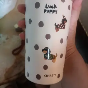 【CELYHOME LIVE】CIVAGO Cangkir Mug Kopi Stainless Steel 26oz/768ml dengan Lapisan Dalam Keramik Termos Vakum Tumbler Anti Bocor Tahan Panas 12 Jam Tahan Dingin 24 Jam - Vacuum