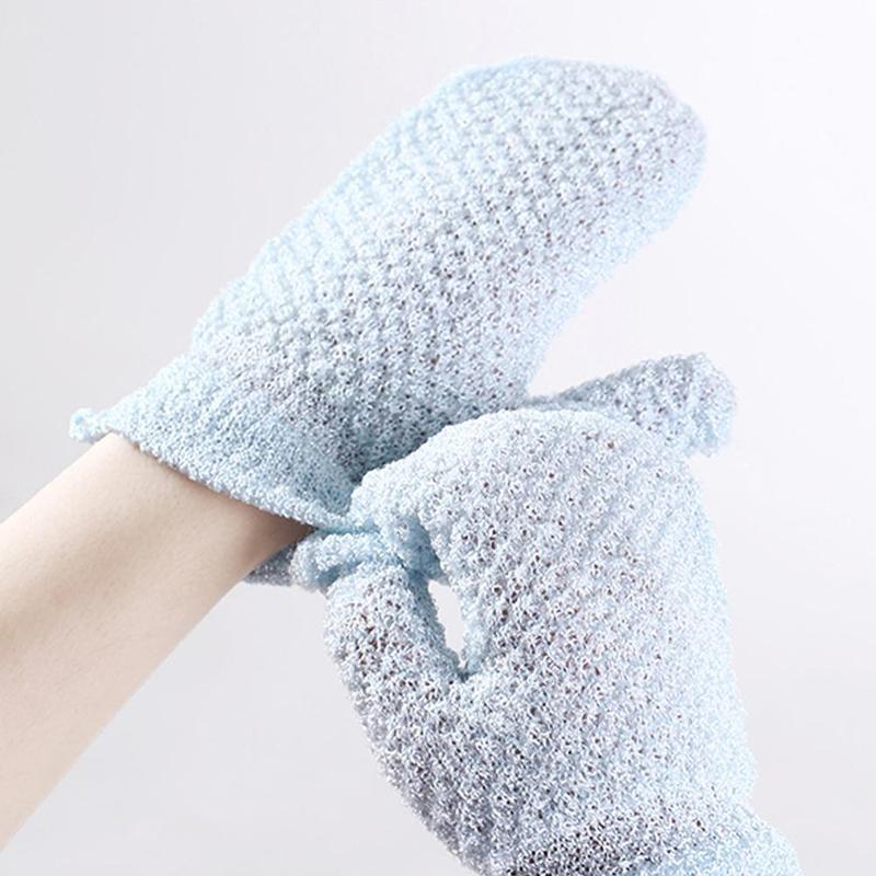 Product Introduction of Coarse Sand Bathing Gloves Bath Adults Kids Clean Body Textured Makes Highly Skin Surface A6G2 37