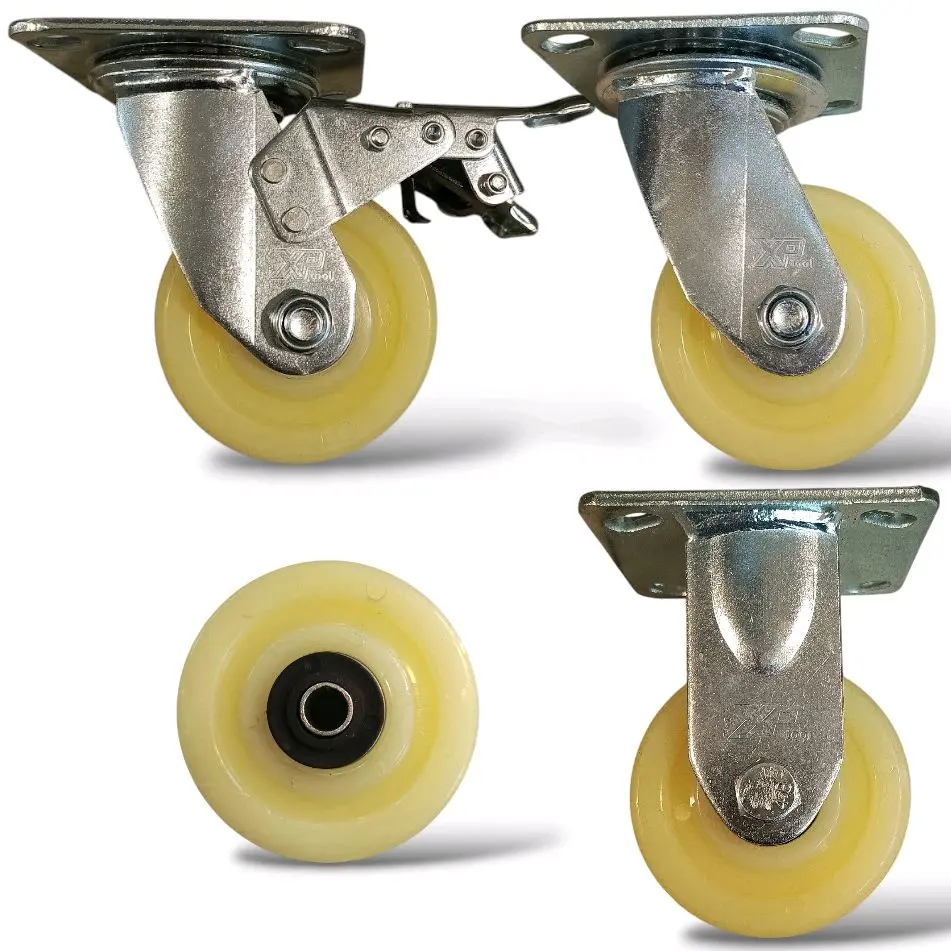 RODA TROLI/TROLLEY-RODA NILON HEAVY DUTY 4 INCH